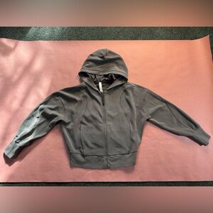 Lululemon Softstreme Pocketed Hoodie Graphite Grey size 6